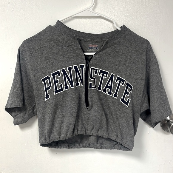 Cropped Penn State Quarterzip - Picture 1 of 3